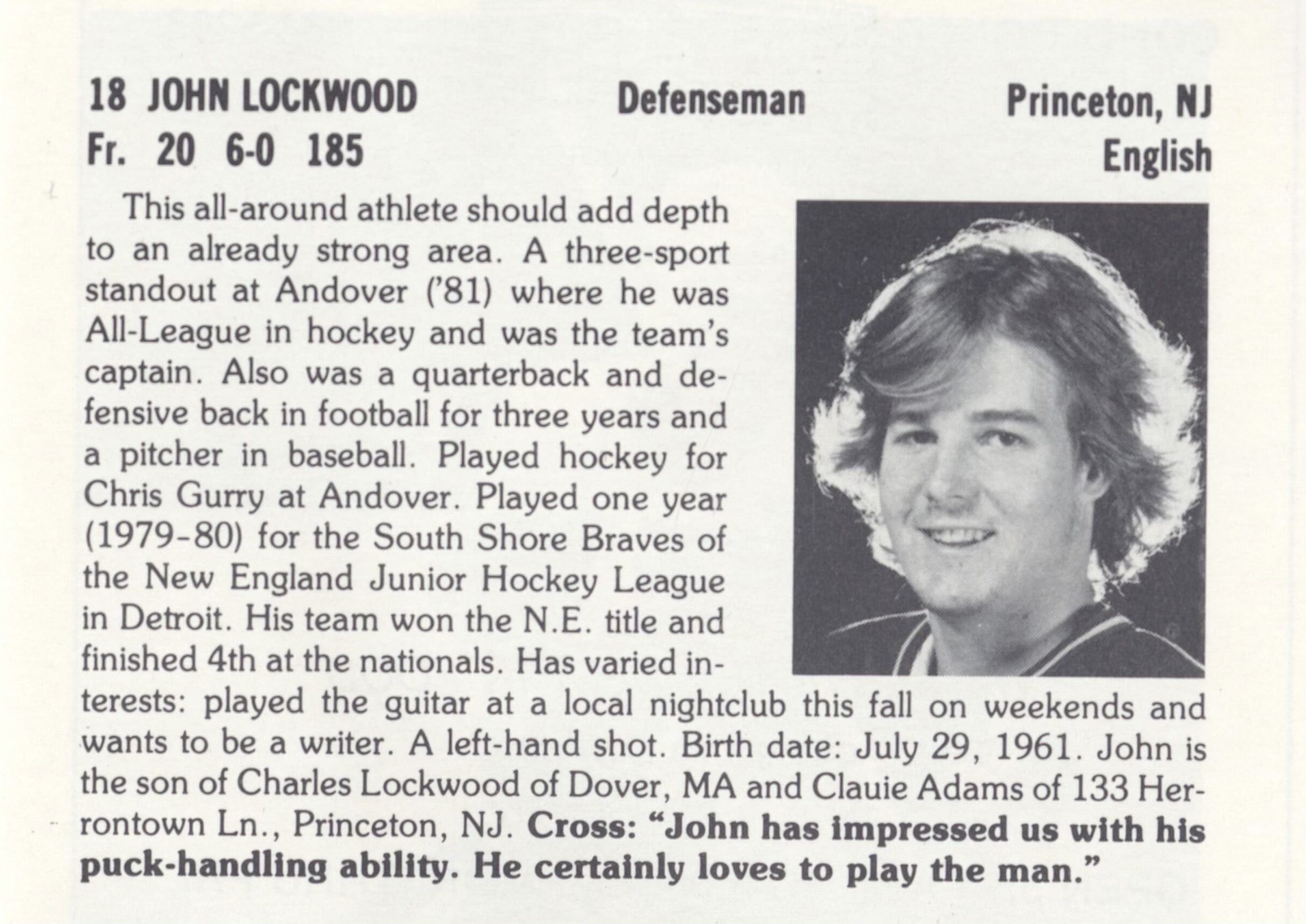 Johnny Buck Lockwood